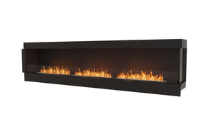 EcoSmart Flex Fireplace 122RC Right Corner Black