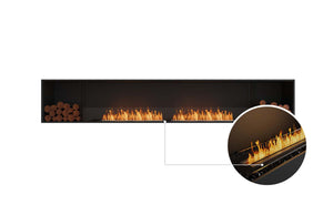 EcoSmart Flex Fireplace 122SS.BX2 Single Sided Black