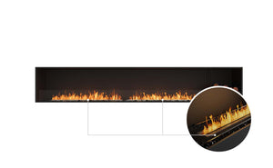 EcoSmart Flex Fireplace 122SS.BXR Single Sided Black