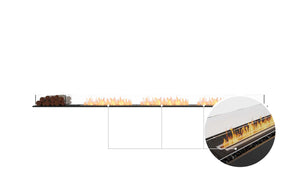 EcoSmart Flex Fireplace 140BN.BX1 Bench Black