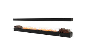 EcoSmart Flex Fireplace 140IL.BX2 Island Black