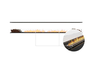 EcoSmart Flex Fireplace 140IL.BX2 Island Black