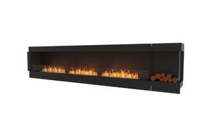 EcoSmart Flex Fireplace 140RC.BXR Right Corner Black