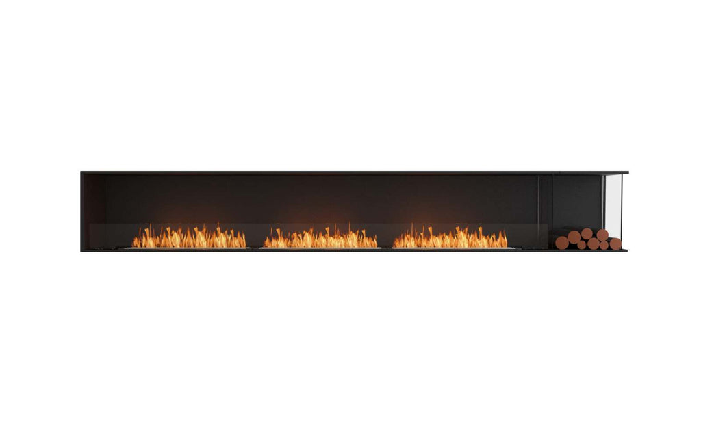 EcoSmart Flex Fireplace 140RC.BXR Right Corner Black