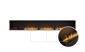 EcoSmart Flex Fireplace 140SS.BXL Single Sided Black