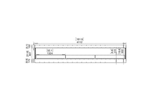 EcoSmart Flex Fireplace 158BY Bay Black