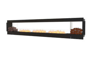 EcoSmart Flex Fireplace 158DB.BX2 Double Sided Black