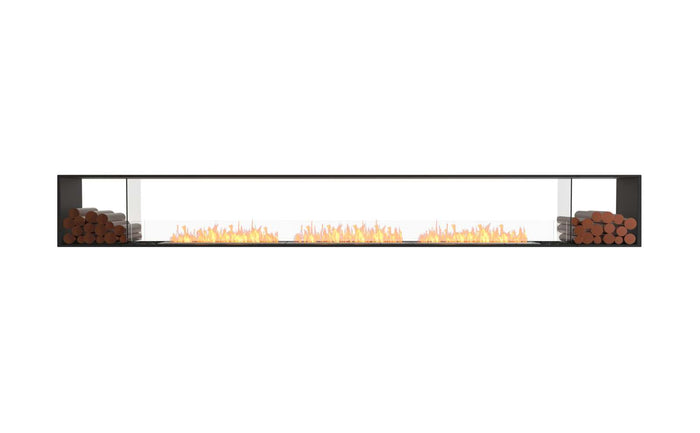 EcoSmart Flex Fireplace 158DB.BX2 Double Sided Black