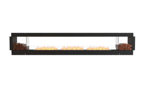 EcoSmart Flex Fireplace 158DB.BX2 Double Sided Black