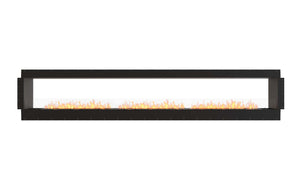 EcoSmart Flex Fireplace 158DB Double Sided Black