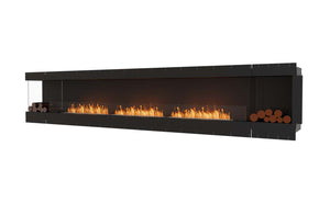 EcoSmart Flex Fireplace 158LC.BX2 Left Corner Black