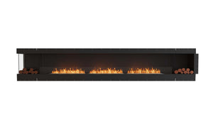 EcoSmart Flex Fireplace 158LC.BX2 Left Corner Black