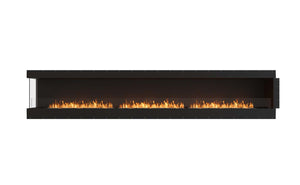 EcoSmart Flex Fireplace 158LC Left Corner Black