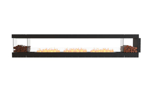 EcoSmart Flex Fireplace 158PN.BX2 Peninsula Black