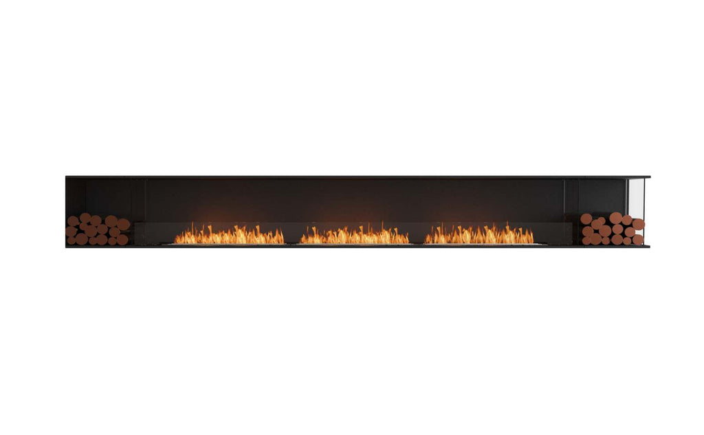 EcoSmart Flex Fireplace 158RC.BX2 Right Corner Black