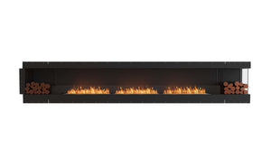 EcoSmart Flex Fireplace 158RC.BX2 Right Corner Black