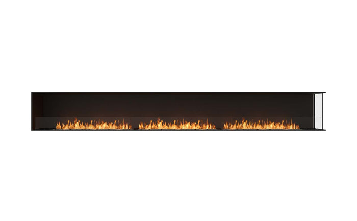 EcoSmart Flex Fireplace 158RC Right Corner Black