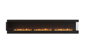 EcoSmart Flex Fireplace 158RC Right Corner Black