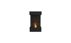 EcoSmart Flex Fireplace 18BY Bay Black