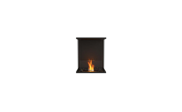 EcoSmart Flex Fireplace 18BY Bay Black