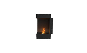 EcoSmart Flex Fireplace 18LC Left Corner Black