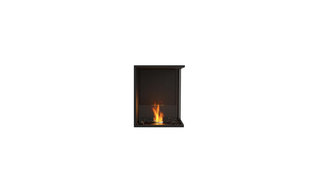 EcoSmart Flex Fireplace 18RC Right Corner Black