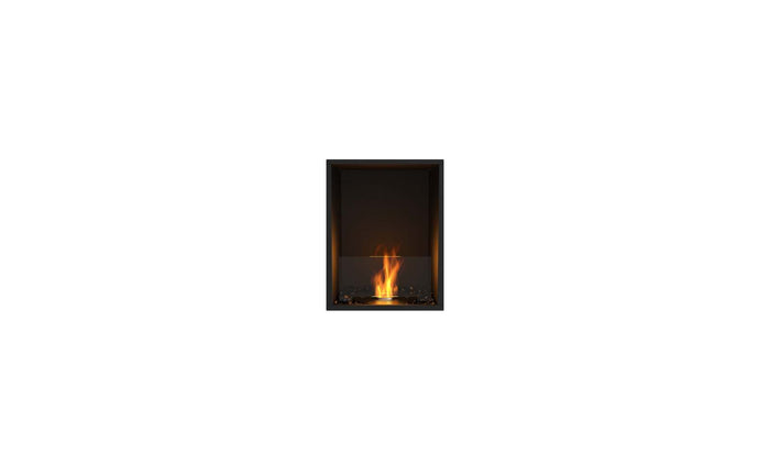 EcoSmart Flex Fireplace 18SS Single Sided Black