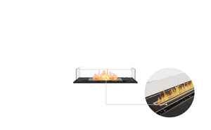 EcoSmart Flex Fireplace 32BN Bench Black