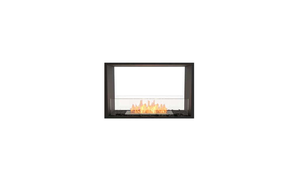 EcoSmart Flex Fireplace 32DB Double Sided Black