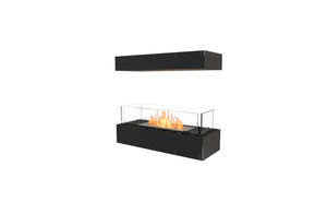 EcoSmart Flex Fireplace 32IL Island Black