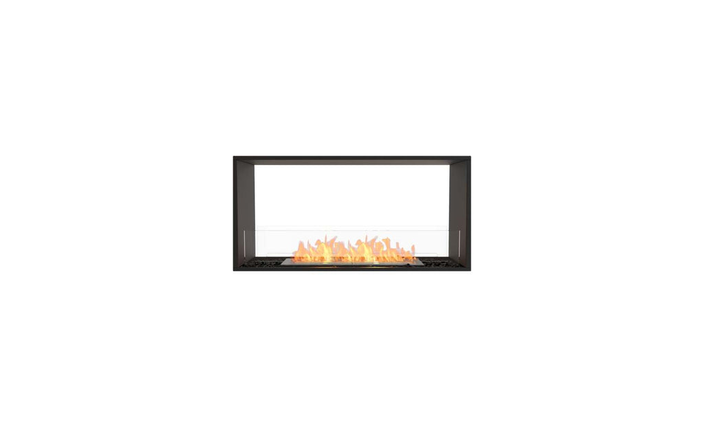 EcoSmart Flex Fireplace 42DB Double Sided Black