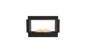 EcoSmart Flex Fireplace 42DB Double Sided Black