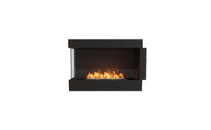 EcoSmart Flex Fireplace 42LC Left Corner Black