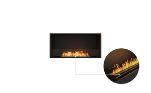 EcoSmart Flex Fireplace 42SS Single Sided Black