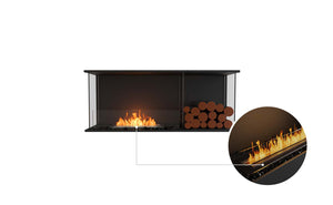 EcoSmart Flex Fireplace 50BY.BXR Bay Black