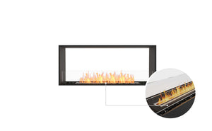 EcoSmart Flex Fireplace 50DB Double Sided Black