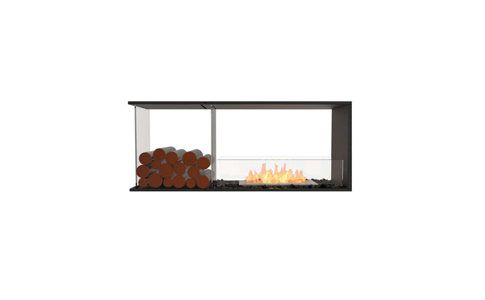 EcoSmart Flex Fireplace 50PN.BXL Peninsula Black