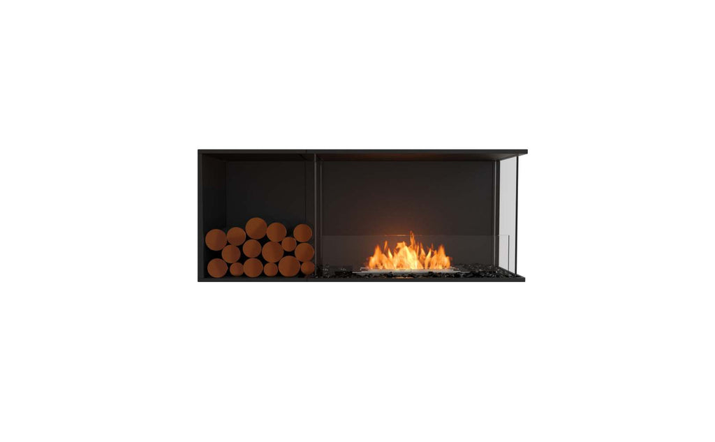 EcoSmart Flex Fireplace 50RC.BXL Right Corner Black