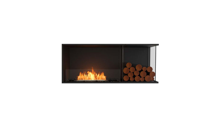 EcoSmart Flex Fireplace 50RC.BXR Right Corner Black