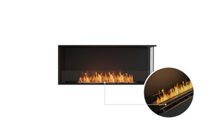 EcoSmart Flex Fireplace 50RC Right Corner Black