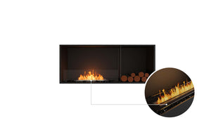 EcoSmart Flex Fireplace 50SS.BXR Single Sided Black