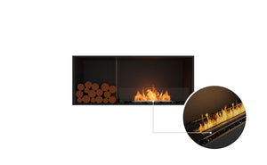 EcoSmart Flex Fireplace 50SS.BXL Single Sided Black