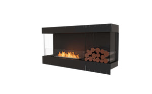 EcoSmart Flex Fireplace 60BY.BXR Bay Black