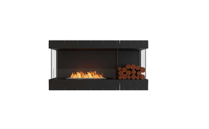 EcoSmart Flex Fireplace 60BY.BXR Bay Black