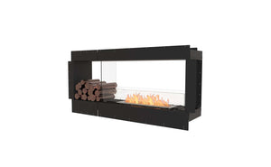 EcoSmart Flex Fireplace 60DB.BX1 Double Sided Black