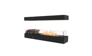 EcoSmart Flex Fireplace 60IL.BX1 Island Black