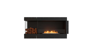 EcoSmart Flex Fireplace 60LC.BXL Left Corner Black