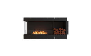 EcoSmart Flex Fireplace 60LC.BXR Left Corner Black