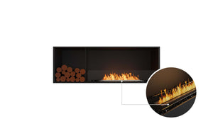 EcoSmart Flex Fireplace 60SS.BXL Single Sided Black