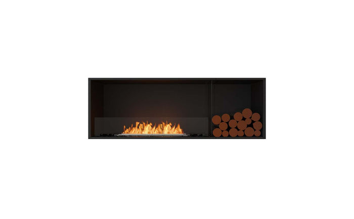 EcoSmart Flex Fireplace 60SS.BXR Single Sided Black